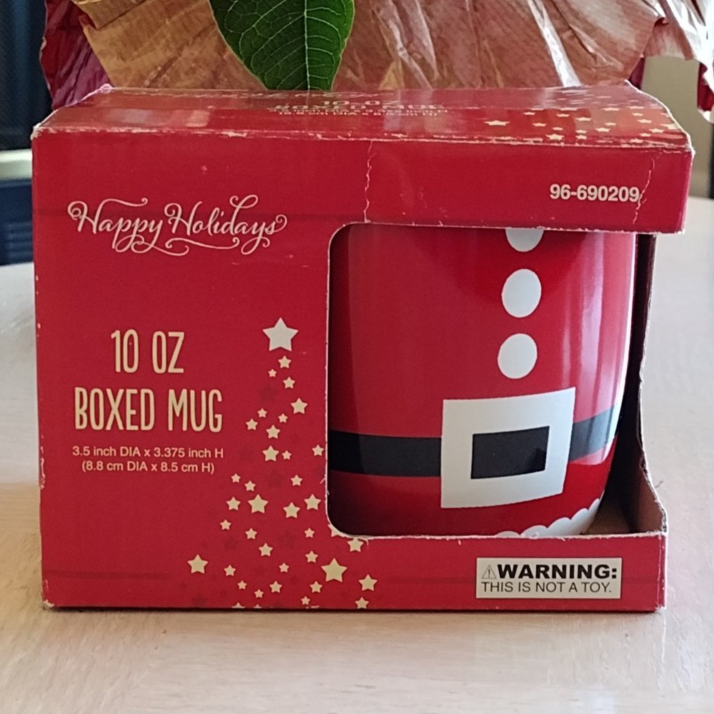 10 OZ BOXED MUG  "NEW"